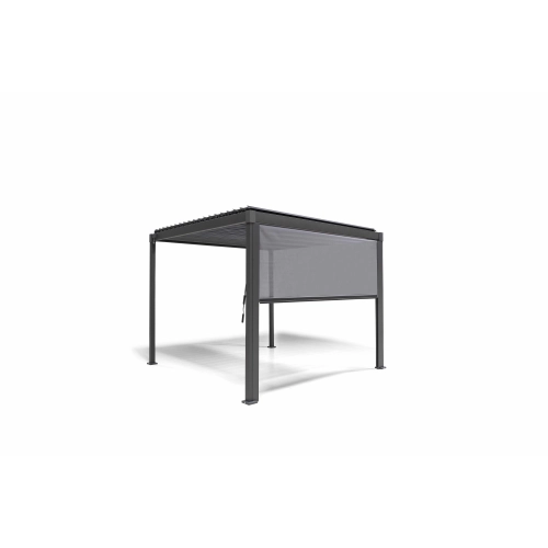 Roleta przeciwsłoneczna opuszczana 3M - Pergola tarasowa MIRADOR Solid 80 i Basic 88  - Antracyt